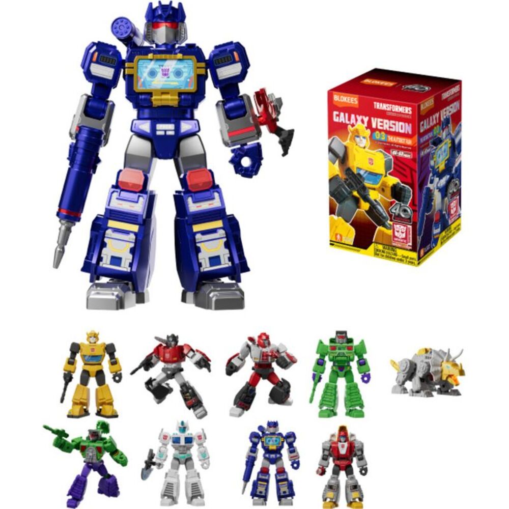 Blokees - Transformers - Galaxy Version - 03: The Autobot Run Model Kit 9ct